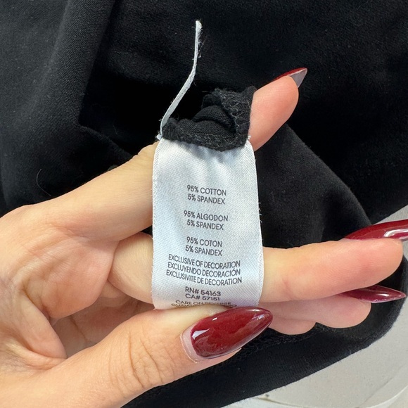 Karl Lagerfeld black midi Paris dress XL e102-26 - Picture 3 of 5